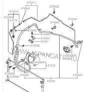 Трубка кондиционера. Mitsubishi Bravo, U42V Mitsubishi Lancer, CS2A, CS5A, CS6A, CS5W, CS2V Mitsubishi Lancer Cedia, CS2A, CS2V, CS5A, CS5W, CS6A