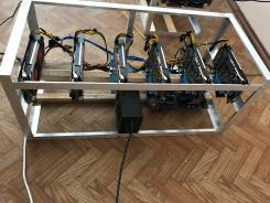 Продам ферму для майнинга 6GTX1060 6 GB Samsung 148-152 Mhs