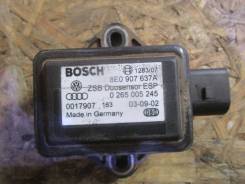 Датчик ускорения. Volkswagen Passat, 3B3, 3B6 Volkswagen Phaeton, 3D1, 3D2, 3D3, 3D4, 3D6, 3D7, 3D8, 3D9 Volkswagen Polo, 9A2, 9N1, 9N2 Двигатели: ACK...
