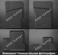 Ковры салона nissan x-trail 07-- резиновые
