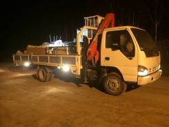 Isuzu NKR. Манипулятор исузу nkr, 4 600 куб. см., 4 000 кг.