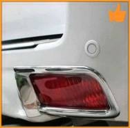 Накладка на бампер. Toyota Land Cruiser Prado