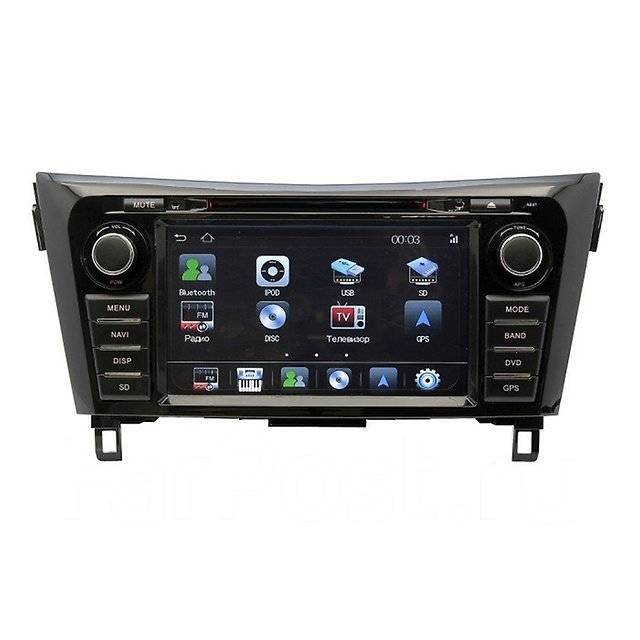 Nissan qashqai магнитола штатная