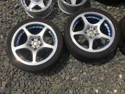 RAYS VOLK RACING. 9.0x18, 5x114.30, ET45, ЦО 73,0 мм.