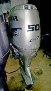 Honda. 50,00 л.с., 4х тактный, бензин, нога S (381 мм), Год: 2001 год