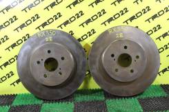 Диск тормозной. Toyota Kluger V, MHU28 Toyota Harrier, MHU38, GSU35, MCU35, GSU36, GSU31, GSU30, MCU36, ACU30, ACU35, MCU31, MCU30 Toyota Highlander...