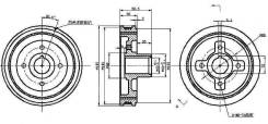 Шкив коленвала. Toyota: Town Ace, Cressida, 4Runner, Hiace, Hilux, Model-F, Dyna, Stout, Lite Ace, Toyoace, Masterace, T.U.V, Corona, Crown, Hilux Pic...
