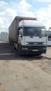 Iveco Eurotech. Продам сидельный тягач с полуприцепом(шторный) , 9 500 куб. см., 20 000 кг.
