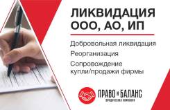 Ликвидация ООО, АО, ИП.