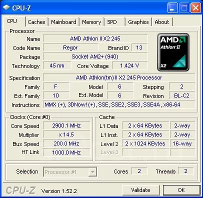 AMD Athlon II X2 245 ����