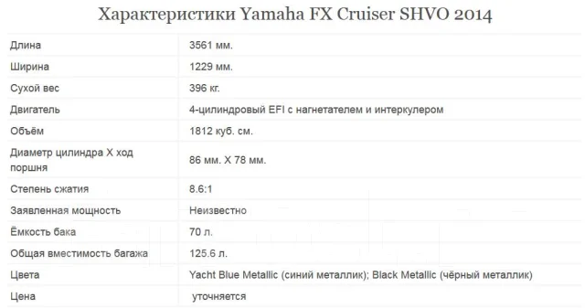 Yamaha FX Cruiser SVHO. 2014 ��� ����