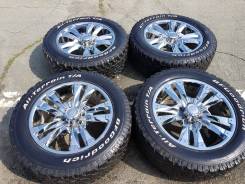 Колеса MKW Хром + 285/55R20 №2355. 9.0x20 6x139.70 ET20 ЦО 110,0 мм.