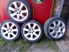 Продам или поменяю на 15, 16 резину комплект колес ( авенсис). 7.5x17 5x100.00 ET7 ЦО 170,0 мм.