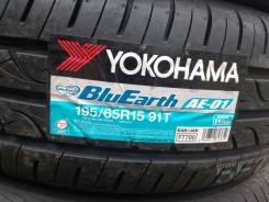 Yokohama BluEarth AE-01. Летние, 2015 год, без износа, 4 шт