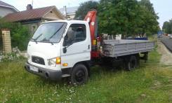 Hyundai HD65. Манипулятор Пробег 39000 км. 2008г., 3 900 куб. см., 2 000 кг.