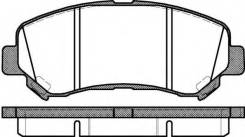 Колодки дисковые п.\ Nissan Qashqai/X-trail 1.6-2.5i/1.5-2.0dCi 07>