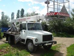 ГАЗ 3307. Автовышка, 3 000 куб. см., 18 м.