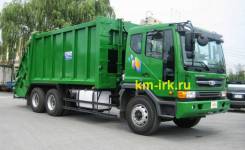 Daewoo Novus. 6х4 K7CRF Мусоровоз, 10 964 куб. см.