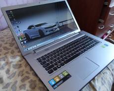Lenovo IdeaPad Z710. 17.3", 2,6 ГГц, ОЗУ 8192 МБ и больше, диск 1 000 Гб, WiFi, Bluetooth, аккумулятор на 6 ч.