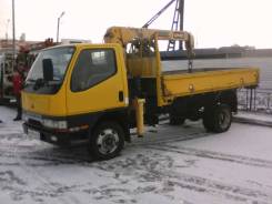 Mitsubishi Canter. Продается Mitsubishi canter (борт+манипулятор), 4 600 куб. см., 3 000 кг.