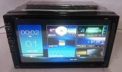 Магнитолa 2Din №6926, экран сенсорный 7" DVD, USB, microSD