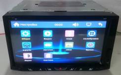 Магнитола 2Din №6929, экран сенсорный 7" DVD, USB, microSD