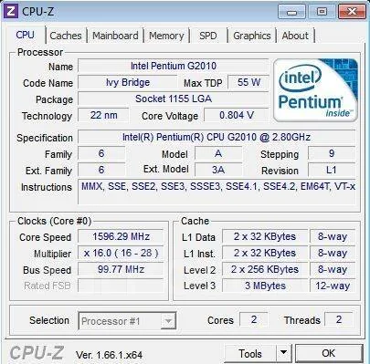 Intel Pentium G2010 ����