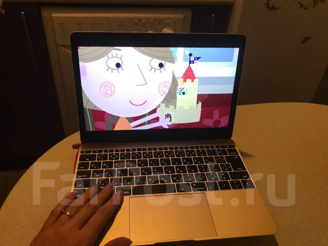 Apple MacBook. 12", ��� 256 �� � ������, ���� 256���, WiFi: 1, Bluetooth: 1, ����������� �� 10��. ����