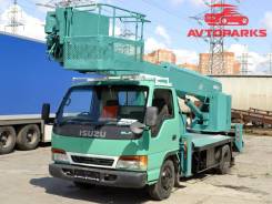 Aichi SK210. Автогидроподъемник Aichi SK 210 на базе Isuzu ELF, 4 750 куб. см., 21 м.