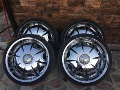 Диски Anhelo, резина Saffiro. 8.5x22 5x114.30 ET35 ЦО 73,1 мм.