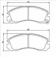 Тормозные колодки 0986424523 Bosch арт.0986424523