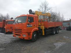 Камаз 43118 Сайгак. КМУ Камаз 43118-3027-46+Soosan SCS736 верх. упр. +борт сталь 6.2м., 11 760 куб. см., 12 000 кг., 17 м.