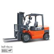 Bull. Вилочный погрузчик BULL FD50CE, 5 000 кг., Дизельный