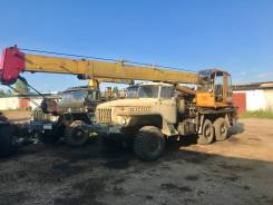 Урал Ивановец. Автокран Ивановец на шасси урал 5557., 14 000 кг., 14 м.