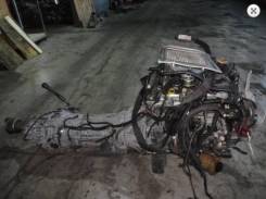 Двигатель в сборе. Nissan Mistral Двигатель TD27T