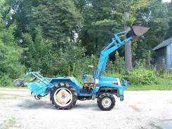 Mitsubishi MT1801. Митсубиши MT1801 с погрузчиком и фрезой