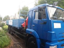 Камаз 65117. Камаз с краном-манипулятором, 11 760 куб. см., 14 000 кг., 9 м.