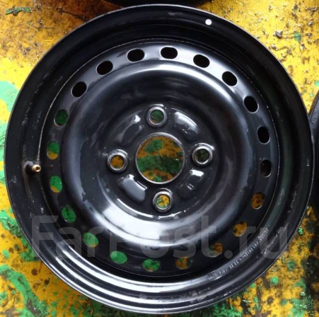 Штампованные диски Toyota R13 4.5J. 100x4. 4 шт. Отправка, 13", 1 шт ...