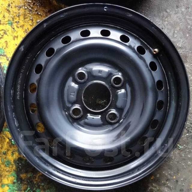 Штампованные диски Toyota R13 4.5J. 100x4. 4 шт. Отправка, 13", 1 шт ...
