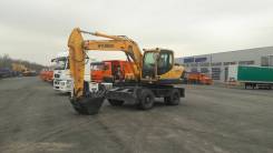 Hyundai R140W-7. Экскаватор Hyundai R140W-9S (колесный), 3 900 куб. см., 0,58 куб. м.