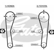 Ремень ГРМ. Toyota: Sprinter, Corolla Levin, Sprinter Trueno, Carina, Corolla, Celica, Corona, Carina II, Sprinter Carib Двигатели: 4AFE, 5AFE, 4AF, 5...