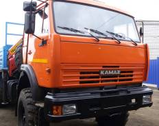 Камаз 43118 Сайгак. Камаз вездеход с краном манипулятором, 10 850 куб. см., 10 000 кг.