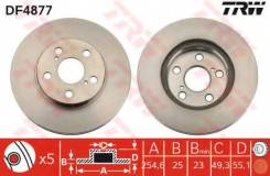 Диск тормозной. Toyota: WiLL VS, Vista, Premio, Corona Exiv, Carina ED, Celica, Curren, Opa, Carina, Corona, Prius, Allion, Carina E, Caldina, Vista A...