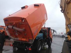 Кургандормаш КО-318Д. Вакуумная подметально-уборочная (пылесос) КО-318Д на шасси Камаз-53605