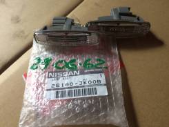 Повторитель поворота в крыло. Nissan Fuga, GY50, Y50, PNY50, PY50 Nissan Murano, PNZ51, TNZ51, Z51 Nissan Skyline, KV36, PV36, NV36, CKV36, V36 Infini...