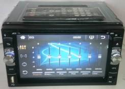 Магнитолa 2Din №6228, экран сенсорный 6,2" DVD, USB, microSD