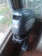 Yamaha. 15,00 л.с., 4-тактный, бензиновый, нога S (381 мм), Год: 2008 год