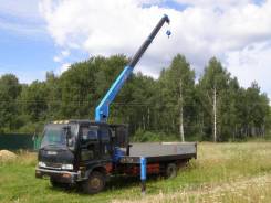 Isuzu Forward. Кран манипулятор, 7 127 куб. см., 5 000 кг., 9 м.