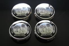 Центральные заглушки дисков AMG. Диаметр 7.5"", 1 шт