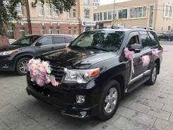 Джип Land Cruiser 200 2014 г. с водителем на свадьбу во Владивостоке